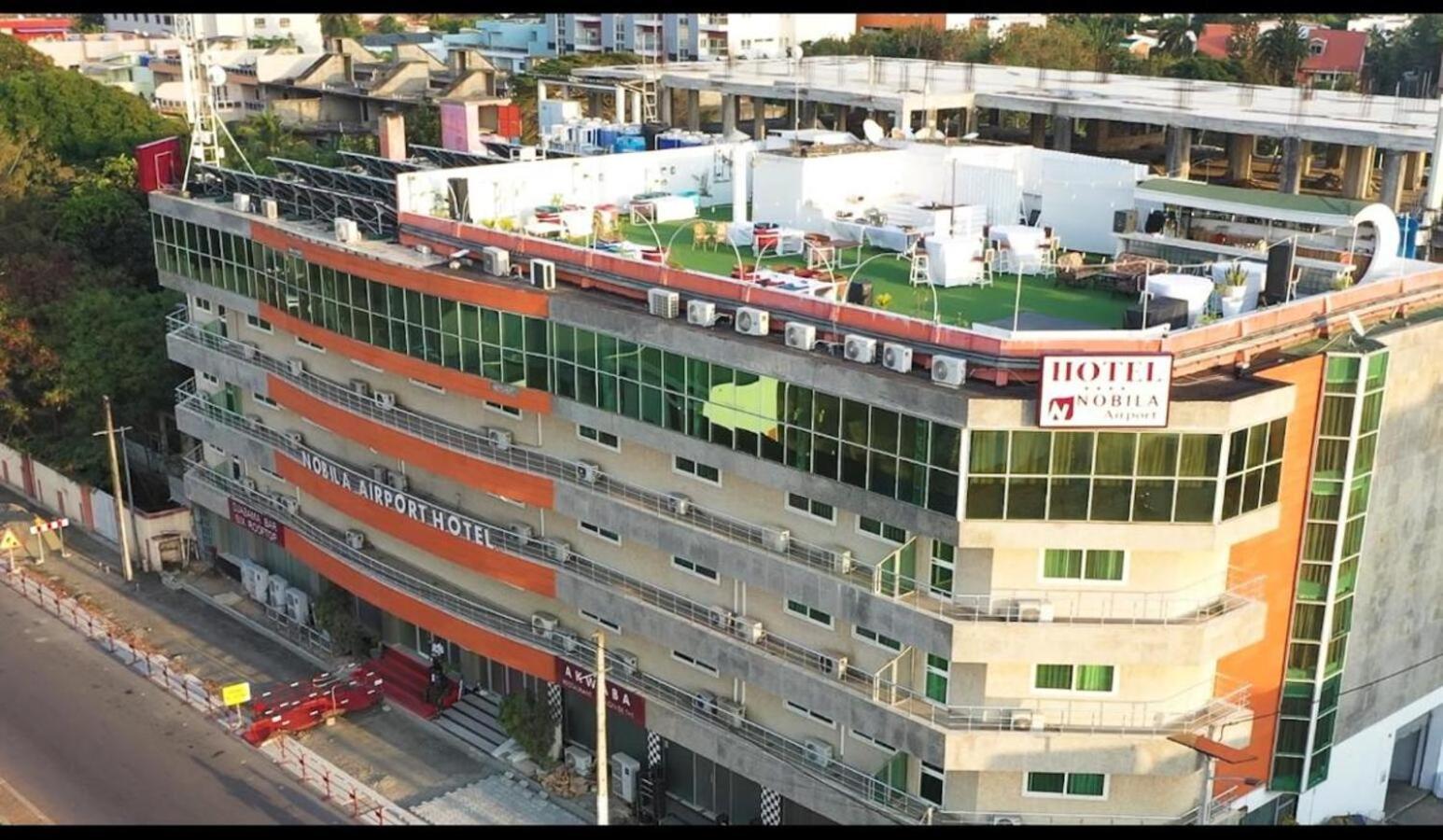 Nobila Airport Hotel Котону Екстериор снимка
